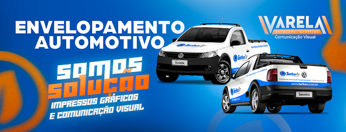 Arte Varela sobre envelopamento automotivo com utilitários adesivados